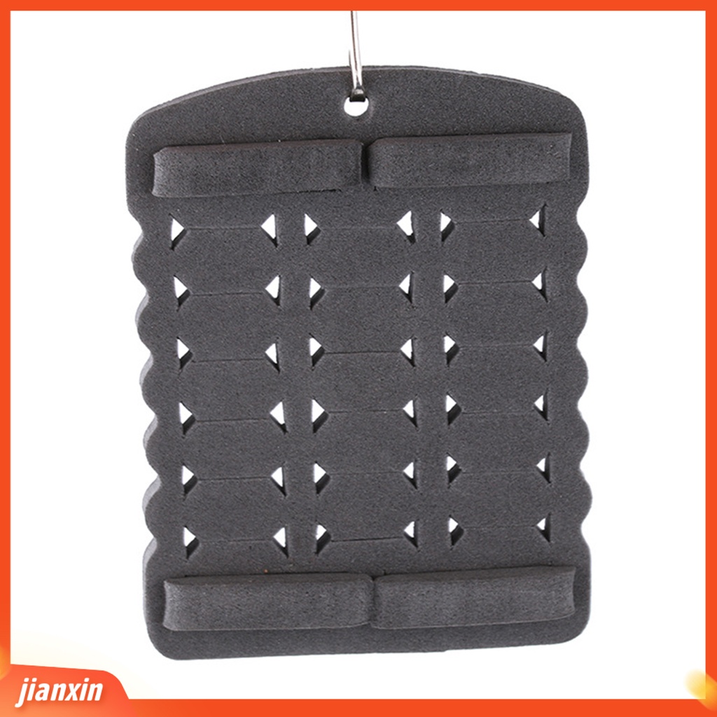 (In Stock) Umpan Terbang Holder Pengikat Pita Ekspanding Gesper Berukuran Saku Wadah Multifungsi Pelindung Portable Penyimpanan Kail Pancing Busa Papan Gantung Aksesoris Pancing