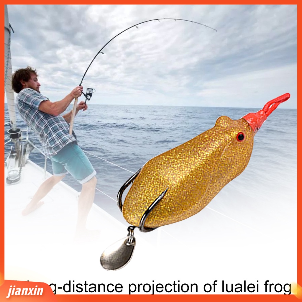 (In Stock) 13.5g Simulasi Umpan Kodok Multifungsi Warna-Warni Mini Frog Fishing Lures Mengambang Kait Umpan Untuk Outdoor