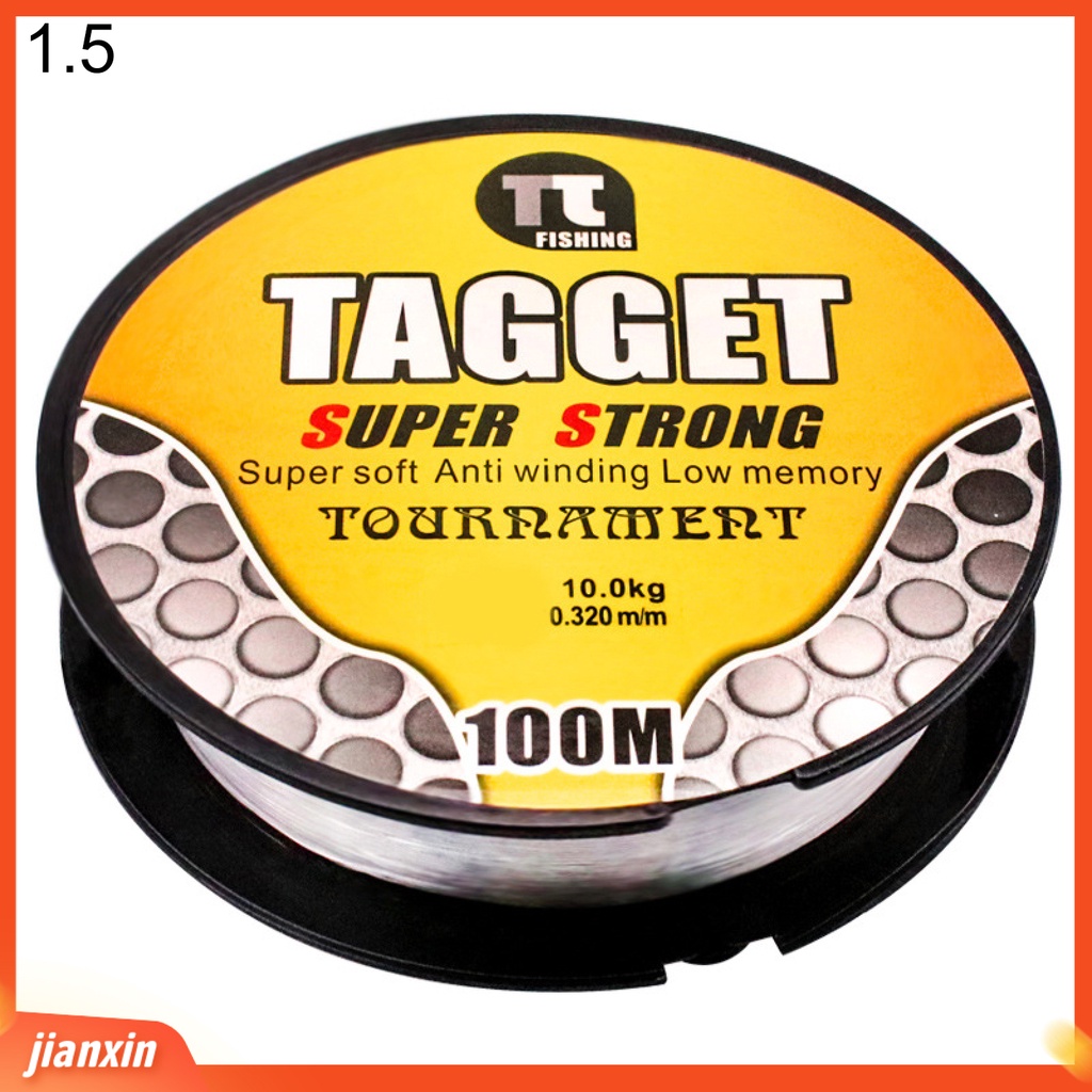 (In Stock) 100m Nylon Super Kuat Outdoor Laut Pancing Tali Alat Tackle Ikan Aksesori