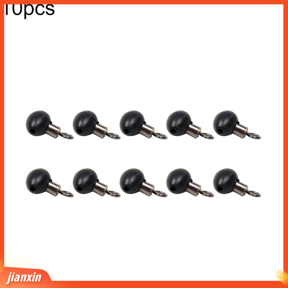 (In Stock) 10 /20 /30 /40Pcs Fishing Tackle Zip Slider Beads Putar Pulley Klip Line Rigs