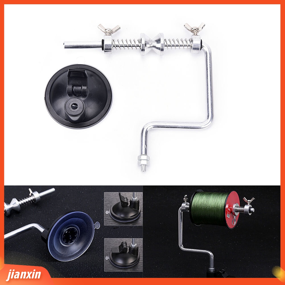 (In Stock) Gulungan Penggulung Tali Pancing Stainless Steel Portabel Spool Tackle Aksesoris Ikan