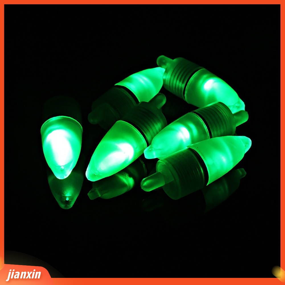 (In Stock) 10Pcs Tongkat Pancing Portabel Lampu LED Gigitan Ikan Alarm Alert Alat Aksesoris
