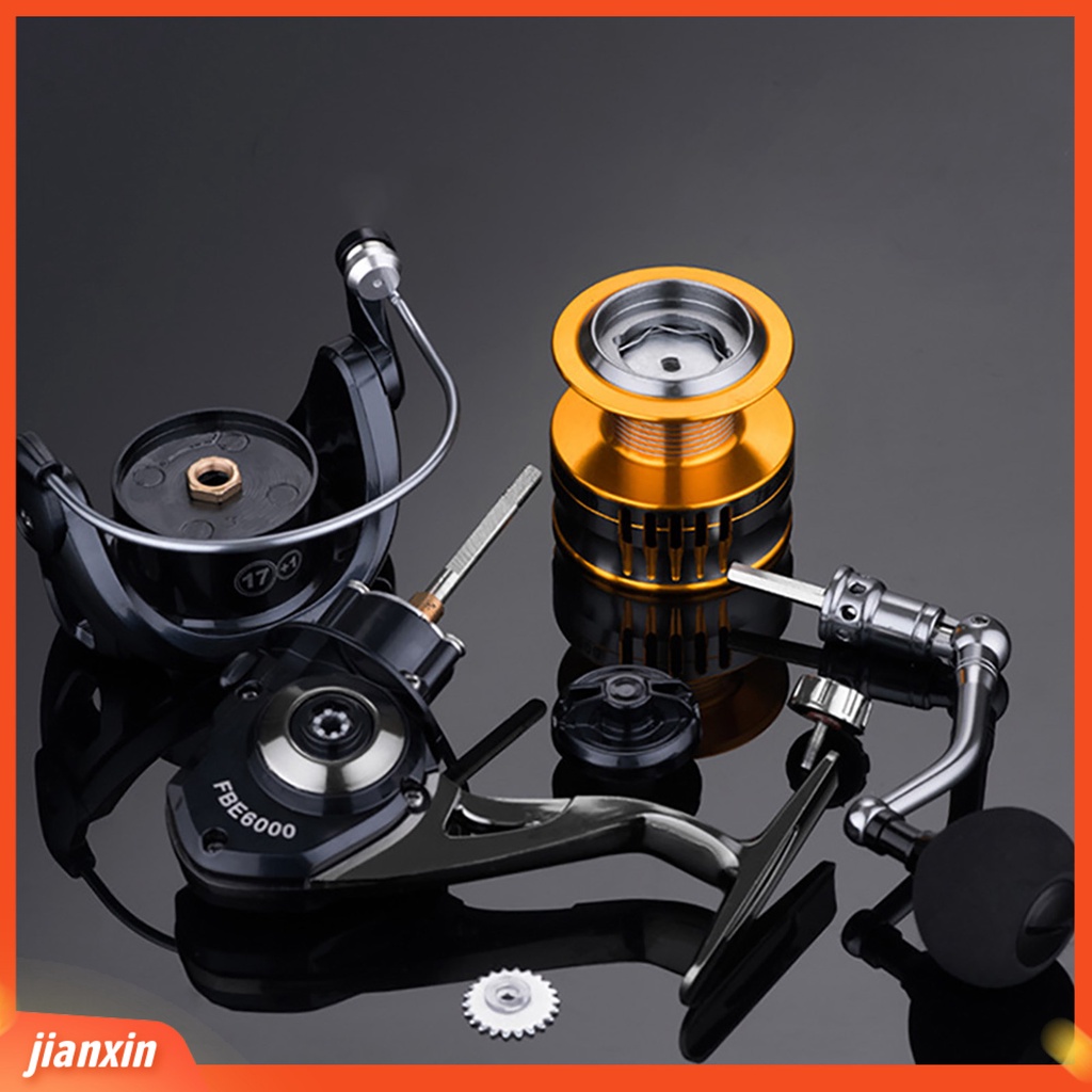 (In Stock) Spinning Reel Gulungan Berputar Pancing Bahan Metal Ultra Halus Tahan Lama Untuk Hadiah