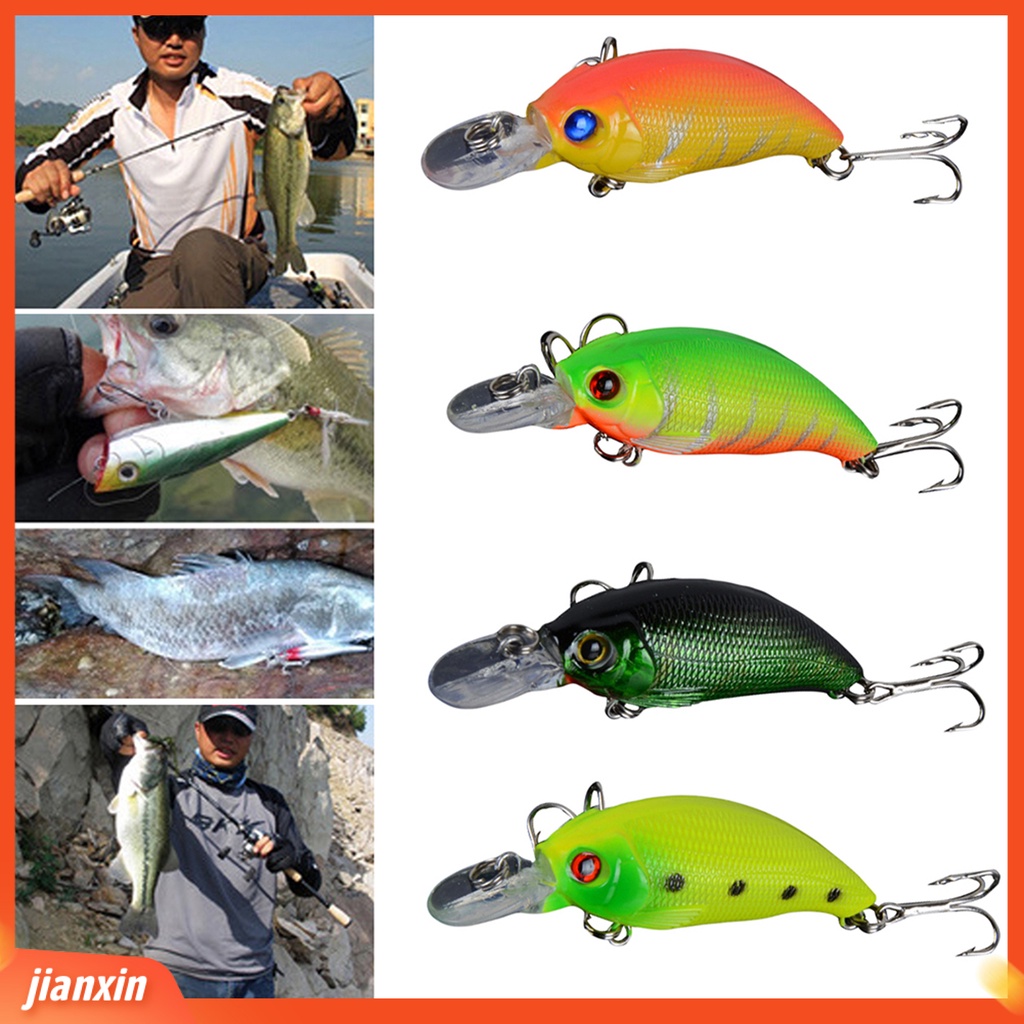 (In Stock) Lure Mata 3D Warna-Warni Ringan Desain Ikan Umpan Buatan Untuk Danau