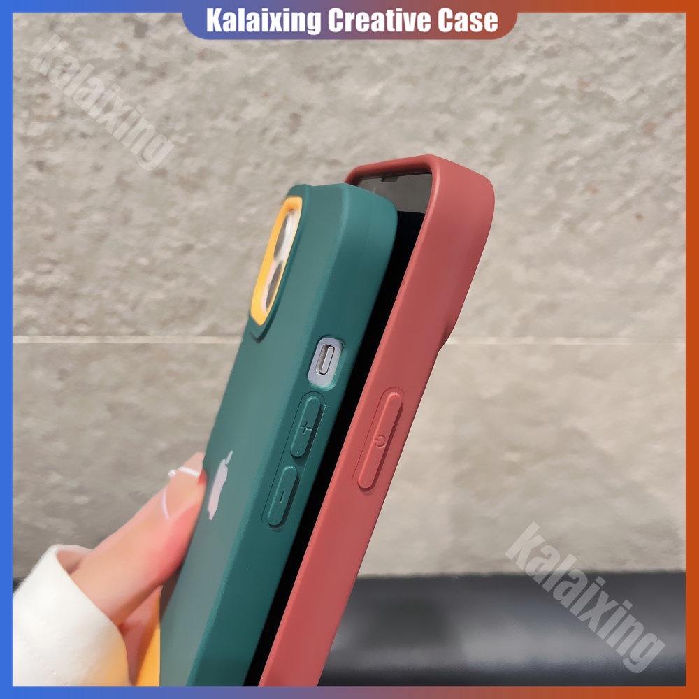 Soft Case 3 in 1 Warna Macaron Untuk iPhone 14 Pro Max 14Pro 14Max 13 12 11 Pro 11ProMax