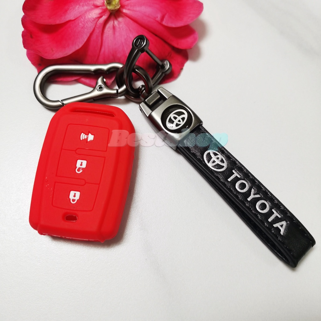 Silicone Remote Handphone Key Cove Case Untuk toyota Avanza Veloz new AGYA all new Avanza toyota all new Avanza/Veloz etios valco