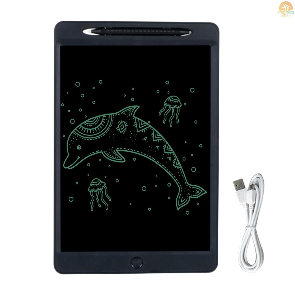 In Stock Rechargeable LCD Writing  11.5 Inch Handwriting Drawing  Colorful Screen with Stylus Lock Button for Toddler Kids Educational Learning Toy Gifts for Boy and Gi