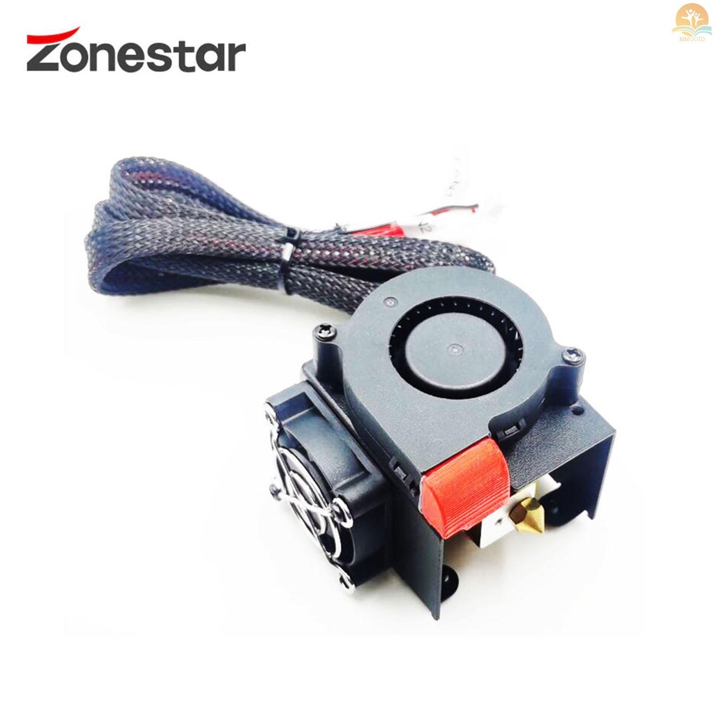 In Stock ZONESTAR 3D Printer Direct Drive Extruder Upgrade Kit 24V Untuk Z8/Z9/Z10 3D Printer Dengan MK7 Nozel5051Penyangga Kipas Blower PLA ABS PETG Pinggul PC Nylon PVC Wood Carbon Fibr