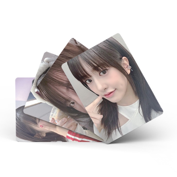 50pcs /box YUJIN IVE Photocards Album Kartu Laser Lomo Koleksi Kpop Solo