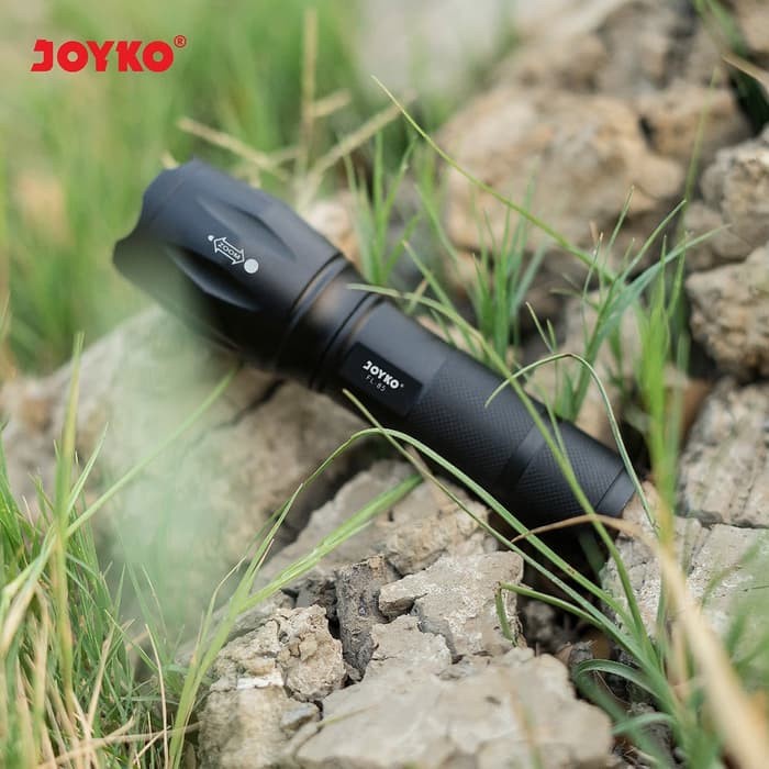 Rechargeable Senter &amp; Powerbank LED FL-85 / Flashlight LED Isi Ulang Joyko FL85