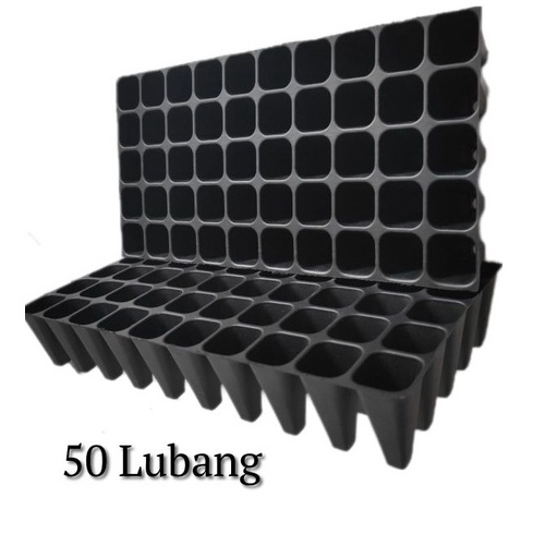 pot tray semai 50 lubang/ pot tray/ pot semai/ pot semai benih AG FARM