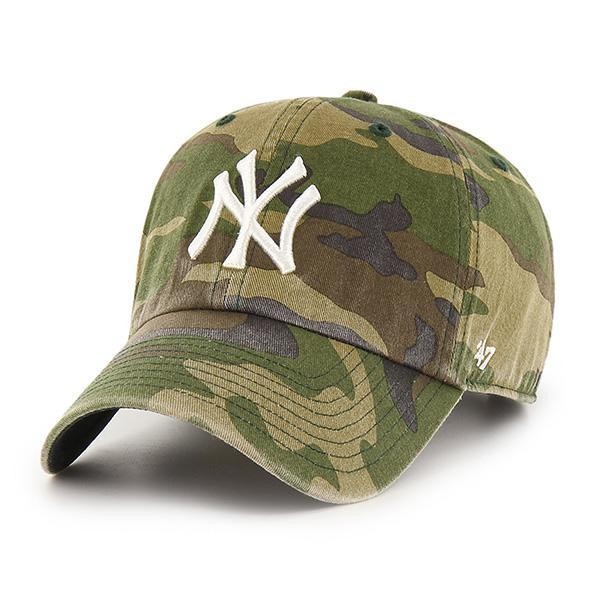 Topi Original 47 Brand Clean Up New York Yankees Camo - Not New Era