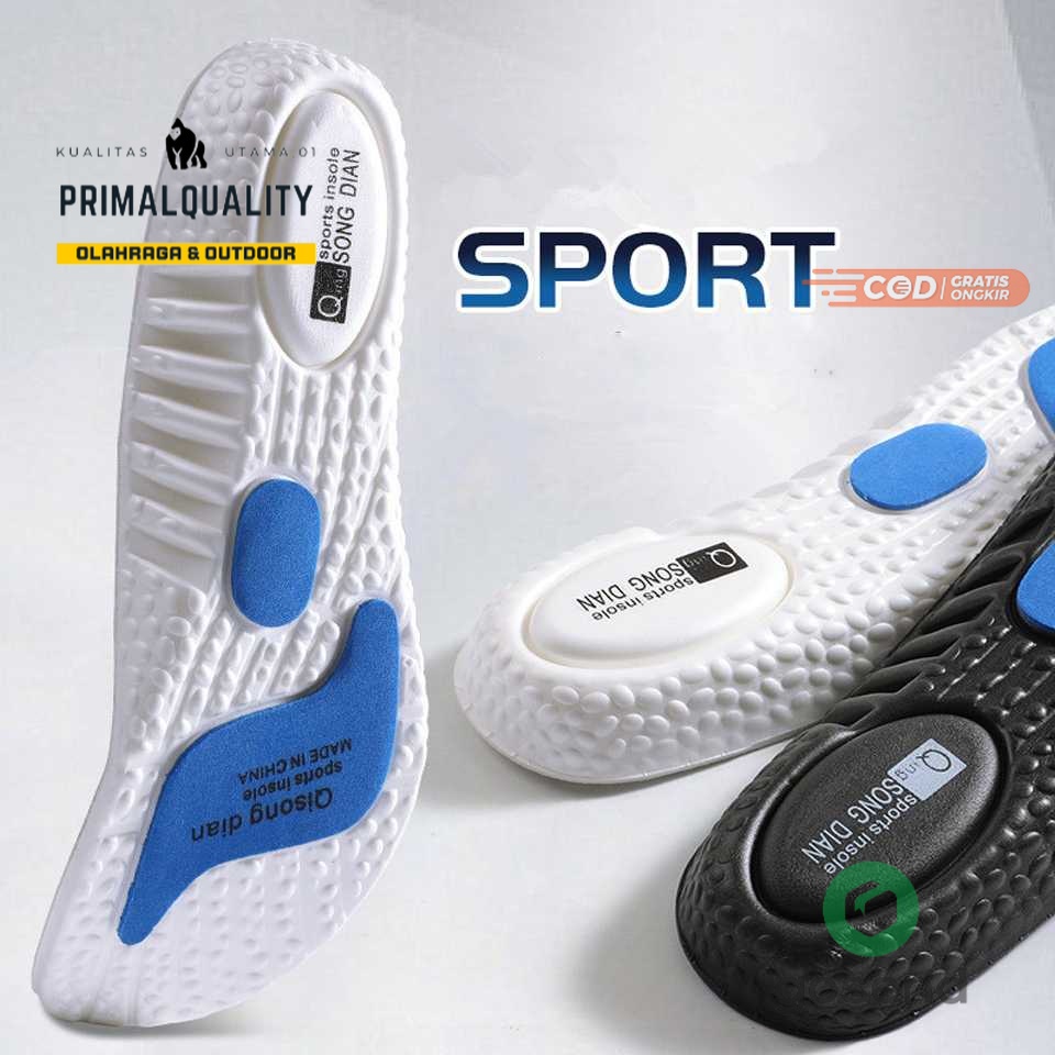 EVA Sol untuk Sepatu penyerap guncangan dalam Lari Bantalan Bernapas Deodoran Penyerap Getaran untuk