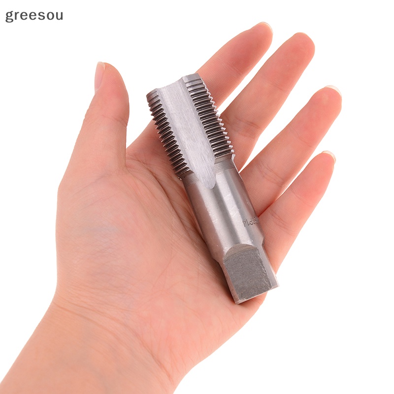 Greesou G1 /8 1/43 /8 1/2 3/4 HSS Taper Pipe Tap BSP Metal Screw Thread Cutg Tool ID