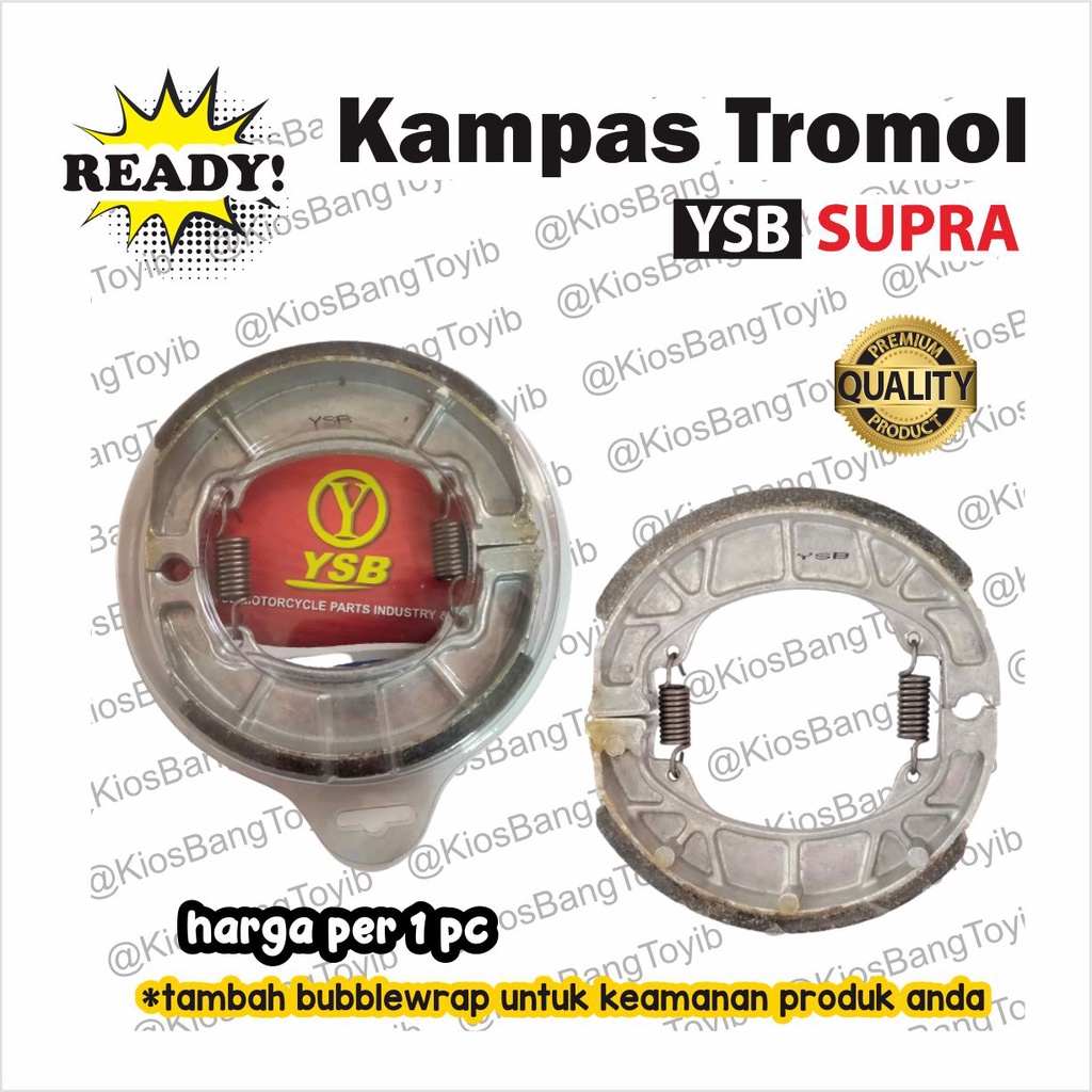 Kampas Tromol Rem Belakang Honda SUPRA GRAND KARISMA REVO ABS (YSB)