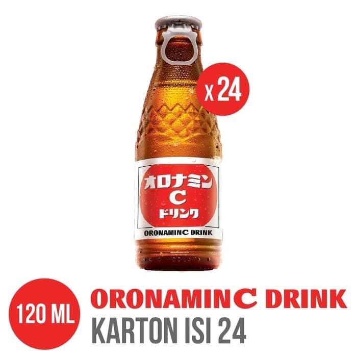 

Oronamin C Drink 120 ml 1 Karton isi 24 Botol