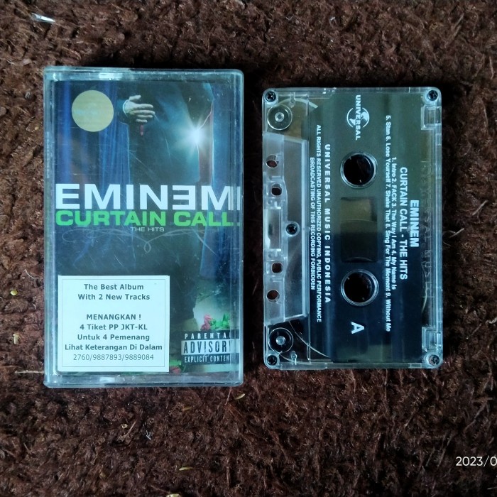 KASET EMINEM CURTAIN CALL MINUS