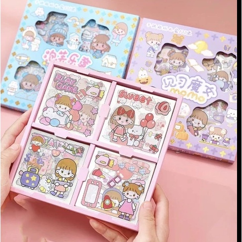 

Stiker MOMO Motif Kartun Korea Lucu Anti Air Dekorasi Handbook Scrapbook 3 3