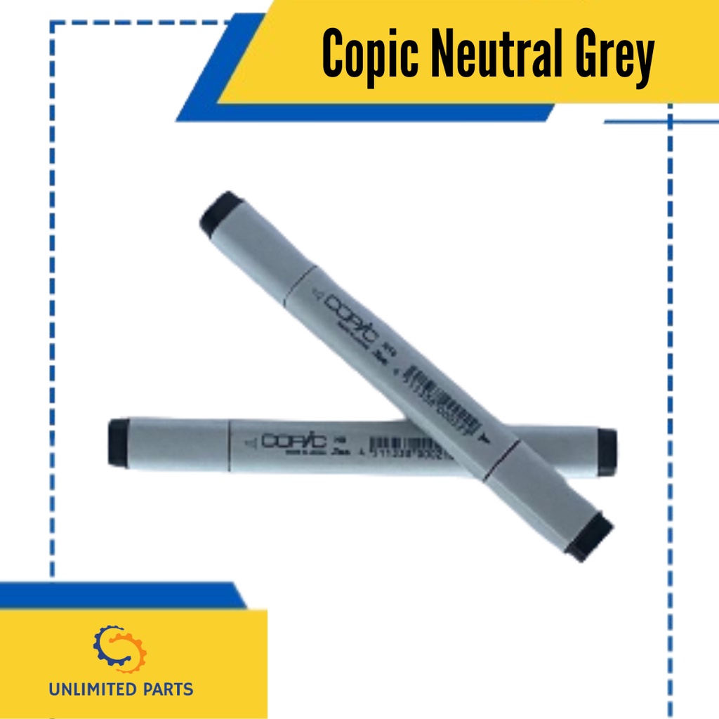 

Spidol Copic Classic Markers Individual Sketch Original Neutral Grey N0-N10