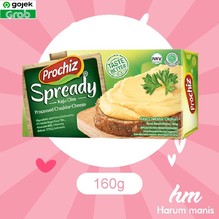 

Prochiz Spready Keju ( seperti milky soft ) 170g