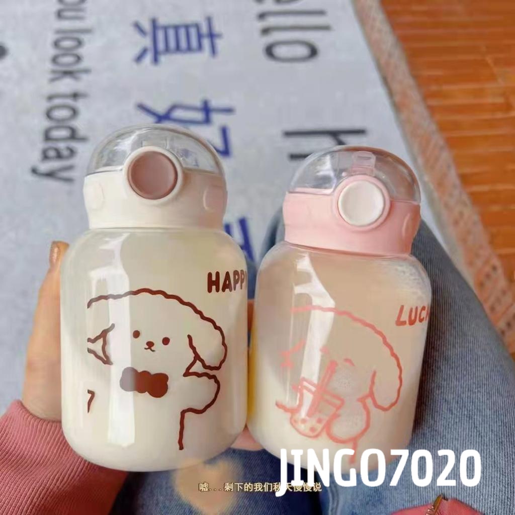 [JINGO] - Botol Minum Anak Sedotan Lucu Botol Minum Bayi Training Cup Karakter Anti Tumpah Viral Aesthetic