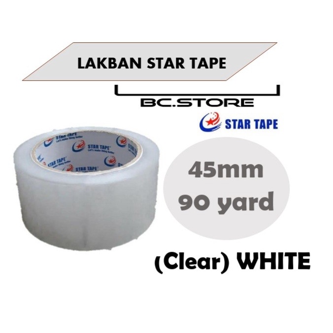 

LAKBAN BENING 6PCS LENGKET STAR TAPE KUALITAS TERBAIK MURAH 90Y - TAN COKLAT