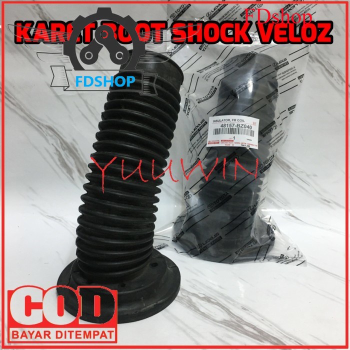 BOOT SHOCK DEPAN VELOZ - KARET BOOT SHOCKBEAKER ALL NEW AVANZA XENIA
