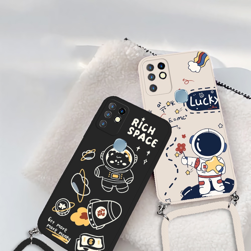 Softcase case macaron (UV 04)+ TALI Infinix  hot 10 hot 11 play hot 11 hot 10 play hot 12 play hot 1