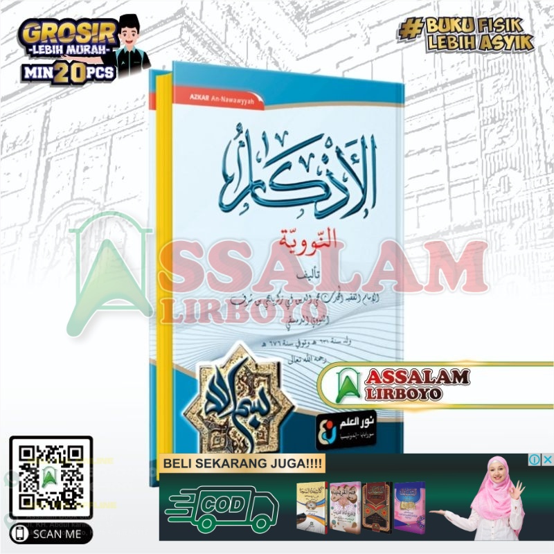 bukukitab Al Adzkar Nurul Ilmi adkar azkar nawawi spesial kuning