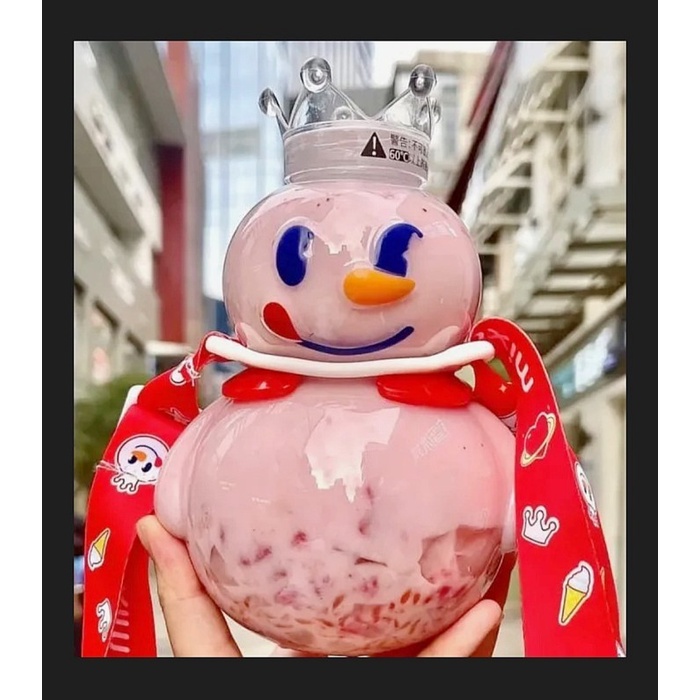 Botol Mixue Snow King bottle Viral tumblr mixue wang 700ml