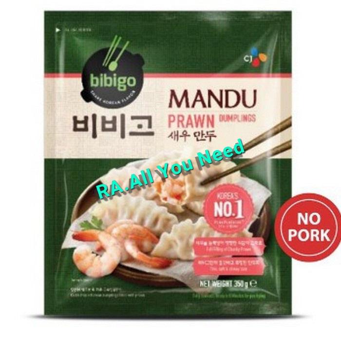 

Bibigo Shrimp Wang Gyoza/Dumpling Isi Udang 315gr