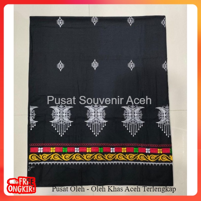 SARUNG ACEH BORDIR ORIGINAL BORDIR ACEH ASLI KUALITAS