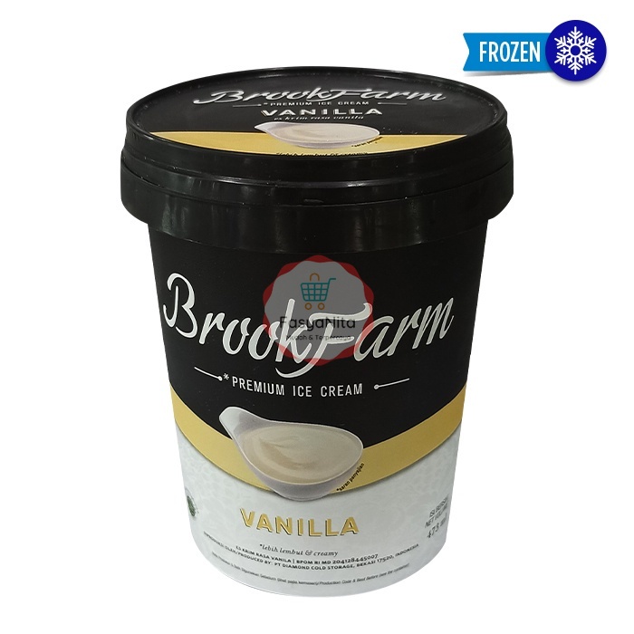 

Brookfarm Ice cream Vanilla 473 ML