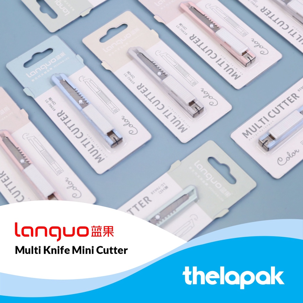 

Pisau Cutter Mini Languo Multi Knife
