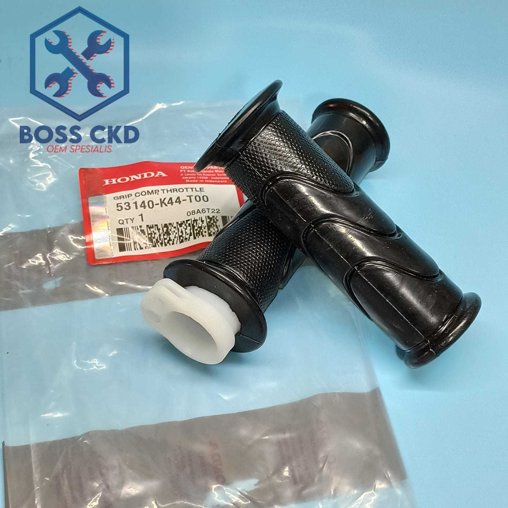 Hand Grip Handfat Karet Stang Handgrip Assy Motor  Beat Fi ESP Beat Pop Street Eco K44