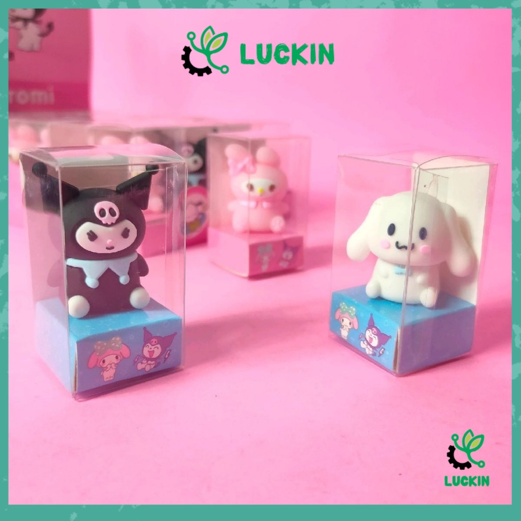 

Luckin Serutan Pensil Kecil Motif Lucu Rautan Pensil Kepala Karet Karakter Pencil Sharpener