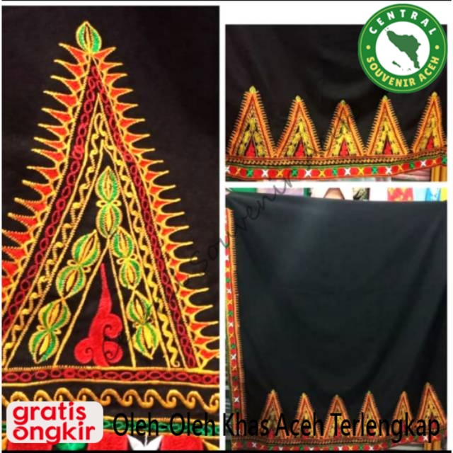KAIN SONGKET KERAWANG GAYO ACEH | MOTIF PUCOK RUBONG