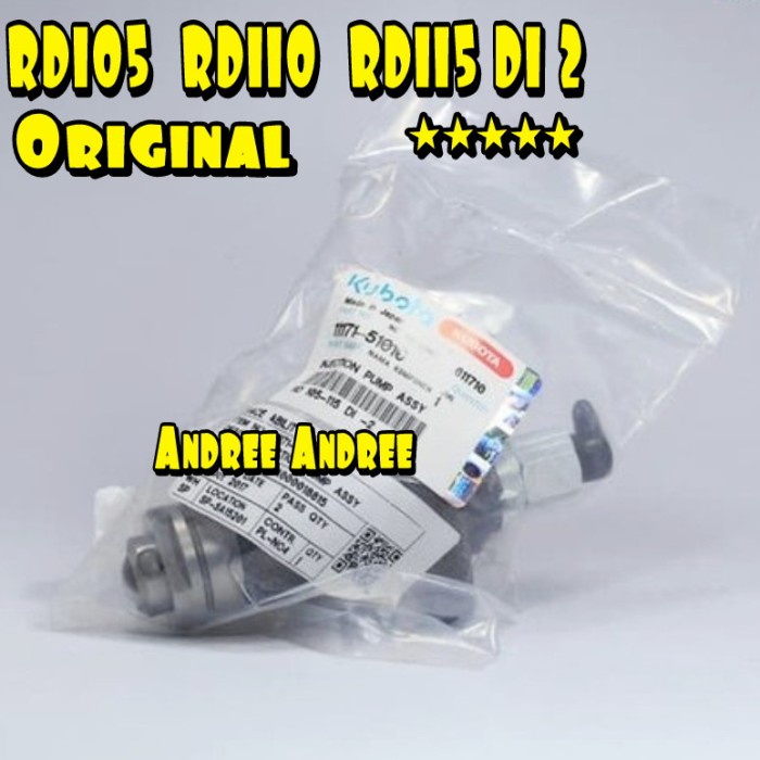 RD-110 FIP Fuel Injection Pump Kubota RD110 RD115 RD 110 115 Original