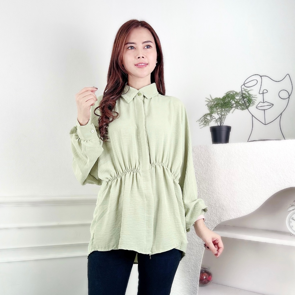 GTW - REC MICHIE Shirt  / Michie Top CRINCLE