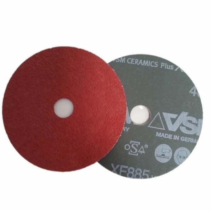 *BEST SELLER* Fiber Disc 4 inch Ceramic VSM/Amplas Bulat Grit 40 - #120