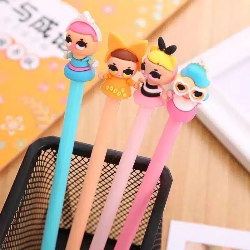 

GAEBOOK || Pena Gel Boneka LOL/Perlengkapan Sekolah/ Stationary/Alat Tulis Gel Pen BONEKA LOL GP02