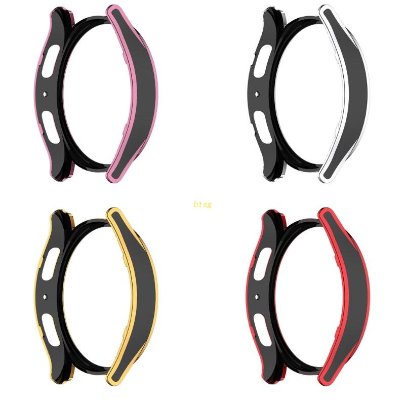 Btsg Casing Pelindung All-Around Case Anti Gores Bumper Cover Untuk Watch5/Watch4/Pro