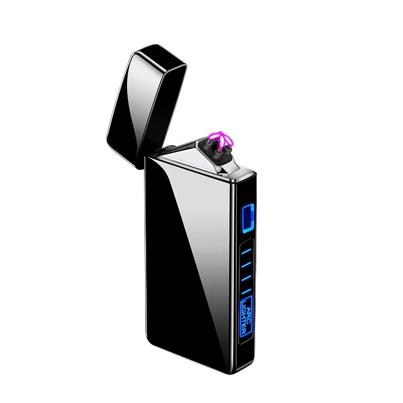 LUCKYSTORY - Korek Api Unik ELEKTRIK PLASMA USB LIGHTER DOUBLE ARC PEMATIC PEMATIK KOREK API USB CROSS DOUBLE ARC