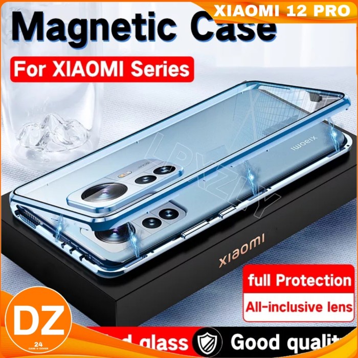 CASING XIAOMI 12T HARDCASE DOUBLE GLASS MAGNETIC XIOMI 12T