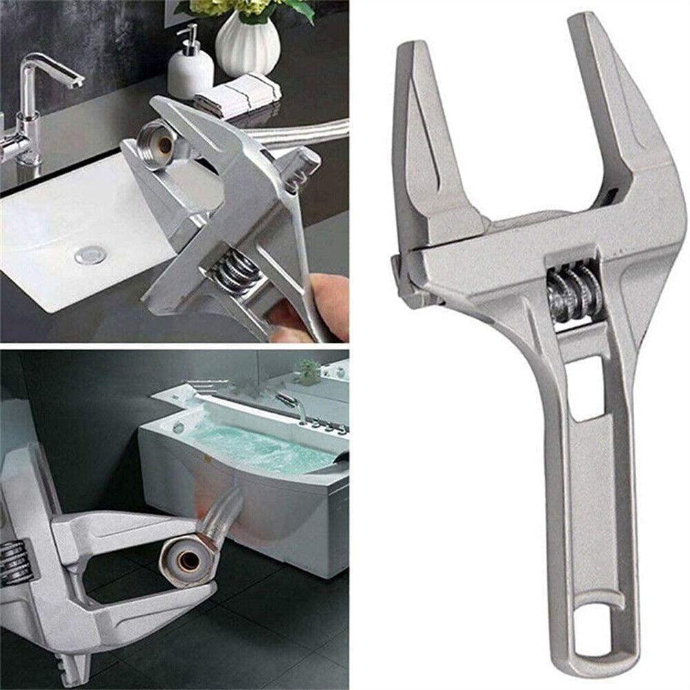 POPULAR Populer Adjustable Spanner Rumah Kamar Mandi Bukaan Besar Hand Tools Nut Key