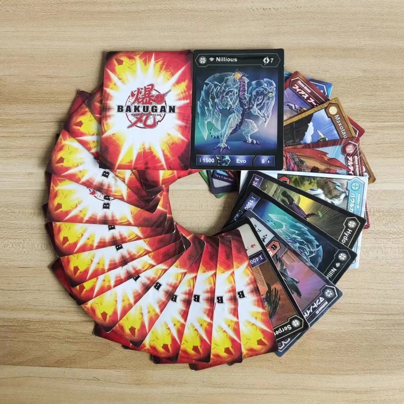 Kartu Magnet Bakugan Kartu Trading Bakugan Battle Brawlers Kartu Gate Authentic