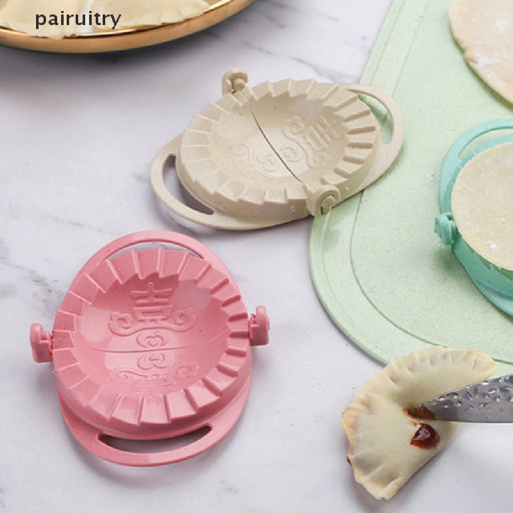 Prt Kitchen Gadget Dumpling Mold Alat Kulit Pangsit Manual Dapur Kreatif PRT