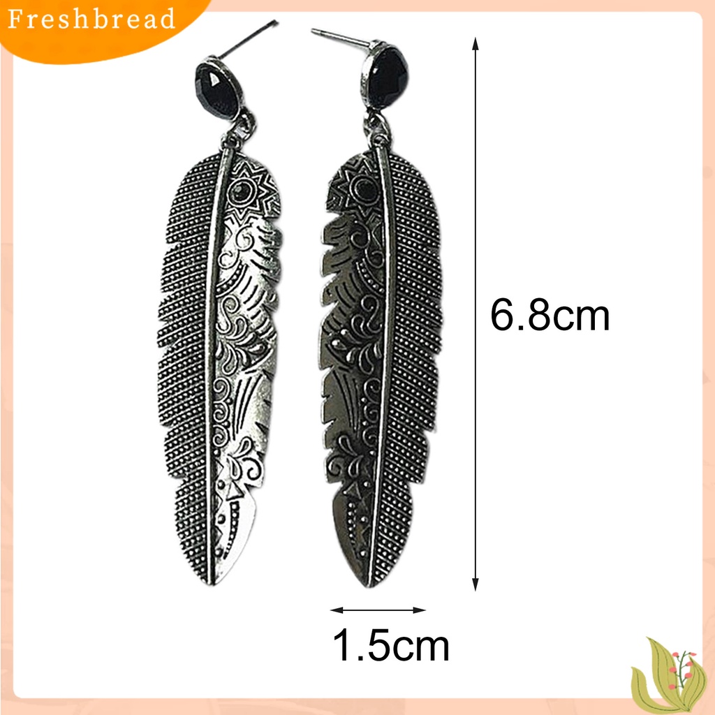 &lt; Freshbread &gt; 1pasang Anting Menjuntai Berongga Keluar Daun Perhiasan Semua Pertandingan Ringan Indah Stud Earrings Untuk Pacaran