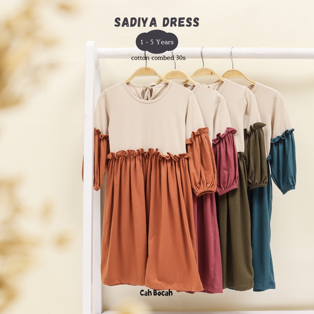 Cah Bocah Sadiya Dress Anak Perempuan