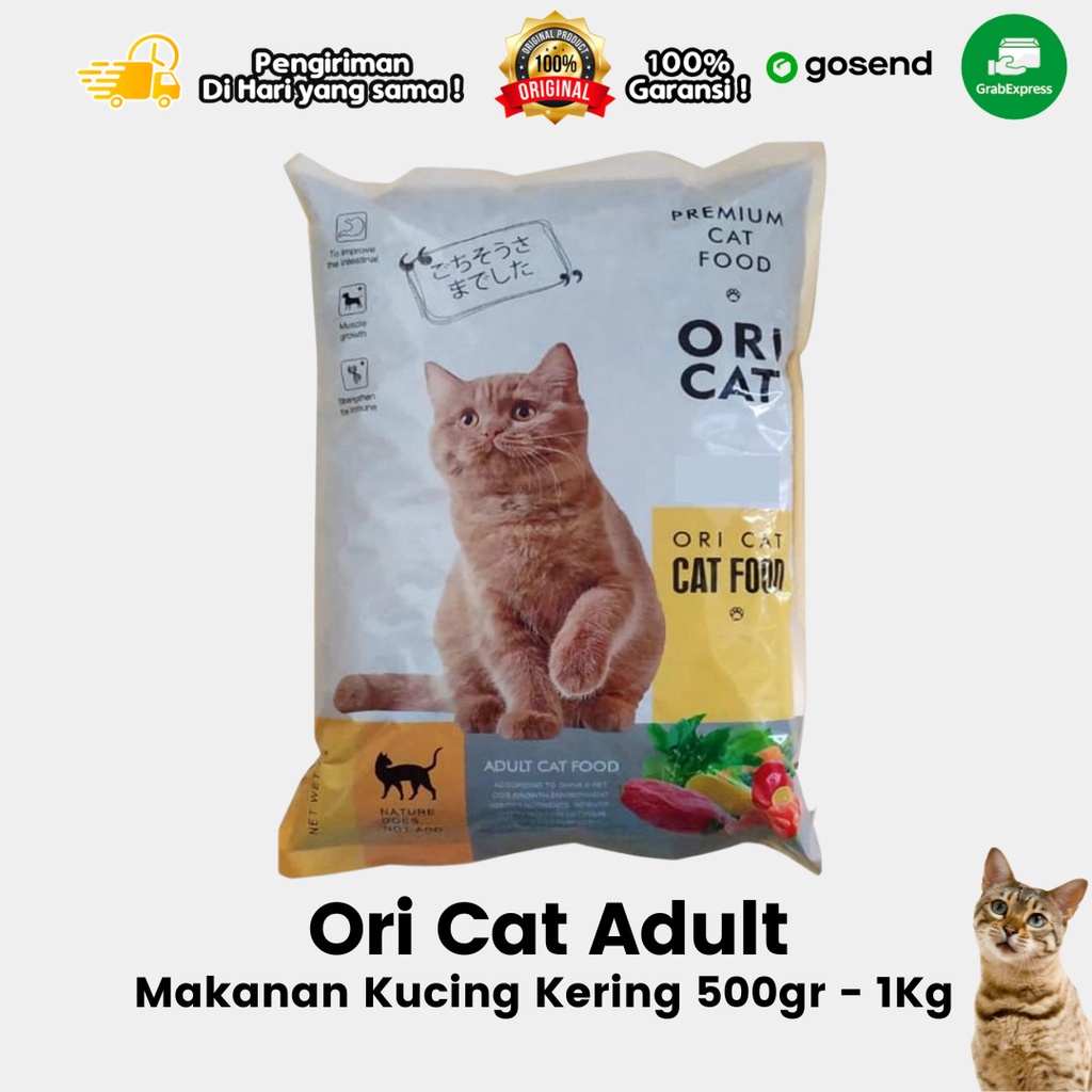 Makanan Kucing Kering Dry Food Ori Cat Adult